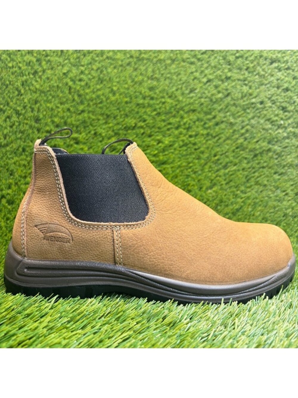 Avenger Foreman Romeo Womens Size 9D Brown Black Composite Toe Safety Work Boots